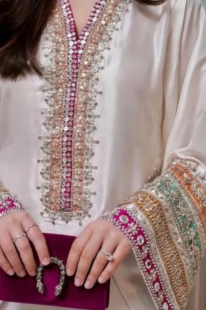 baby pink luxury wear dress