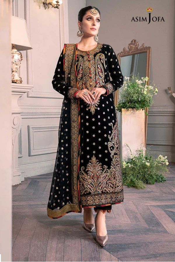 Asim jofa Velvet Dress