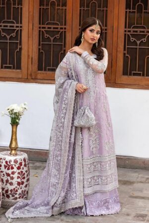 Faiza Saqlain Nira Luxury Wedding Festive Collection - Lilac
