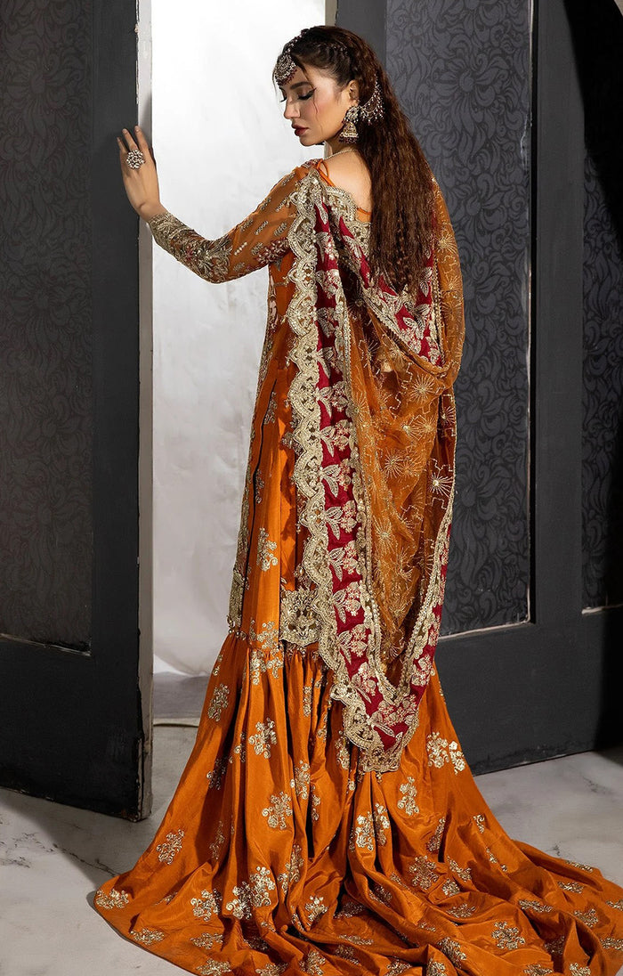Imrozia Net Laaj Gharara - Image 2