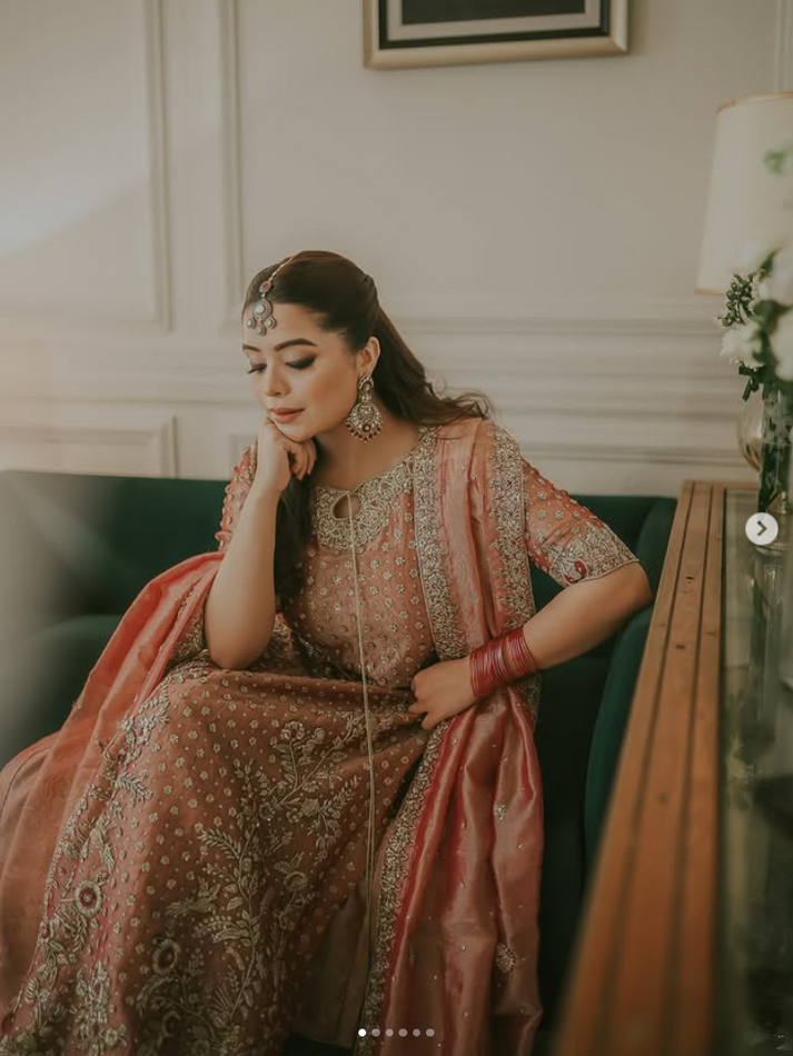 Haris Shakeel Luxury Wedding Festive Maysori Hand Emblishment Collection - Image 3