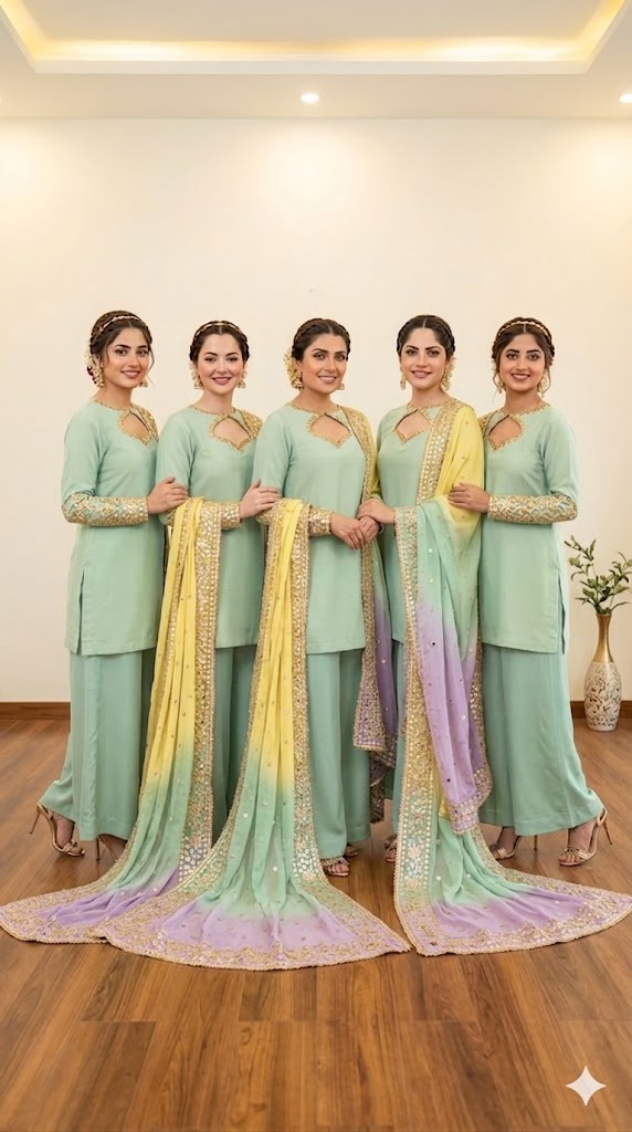 trendy silk suit
