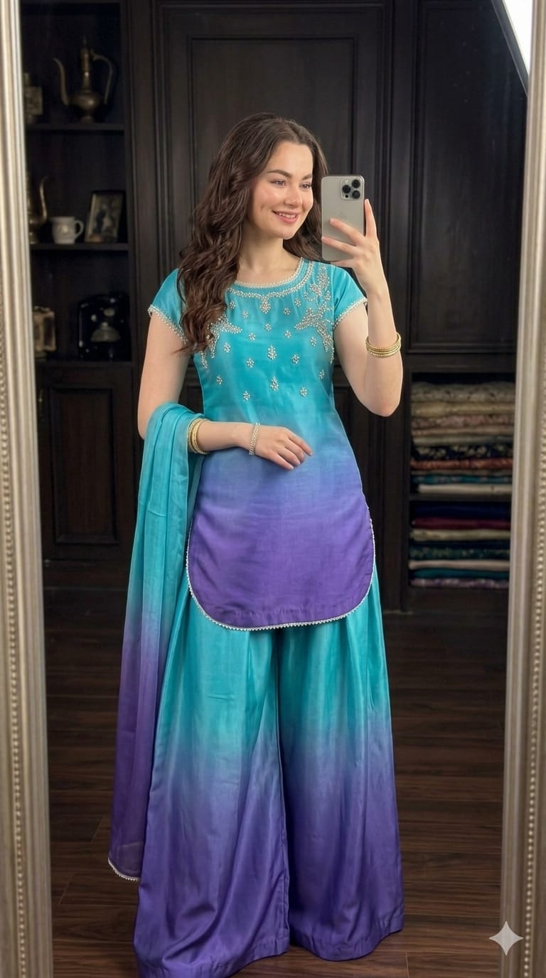 Stunning Silk Suit