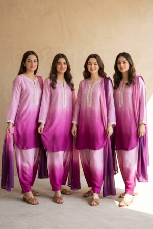 Elegant Silk Suit