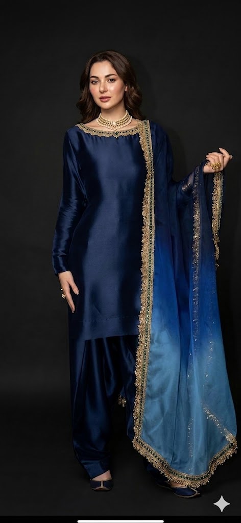 Silk farshi shalwar suit