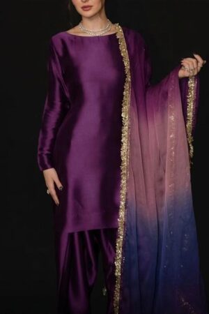 Silk suit